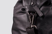 Somerset Holdall | Black Leather Medium