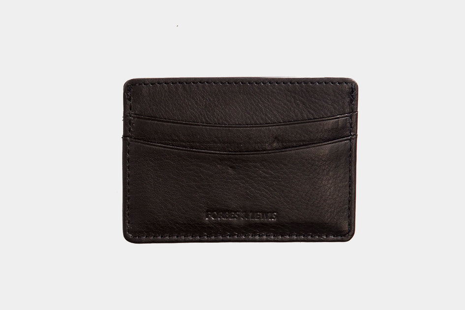 【COVERNAT】 Canvas Card Holder - BLACK Card Holder - Black – VGreen