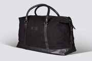 Somerset Holdall | Black Waxed Canvas