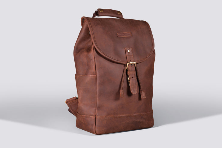 Littlehampton Backpack| Brown Leather