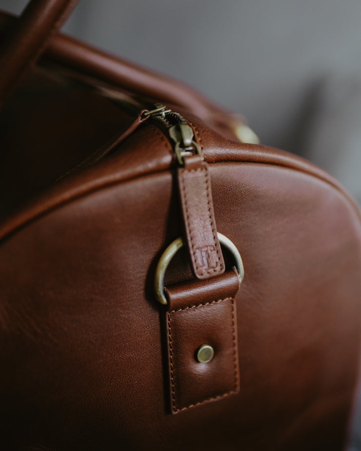 Winchester Holdall | Brown Leather Medium