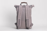 Rollie Backpack Waxed Canvas Grey