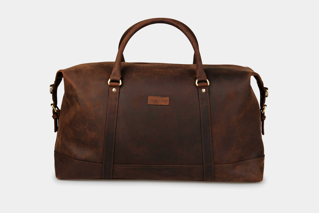 Somerset Holdall | Brown Leather Large