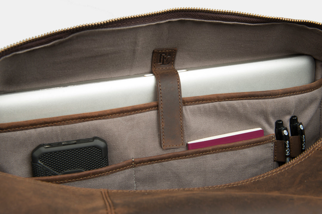 Somerset Holdall Leather Large Forbes Lewis