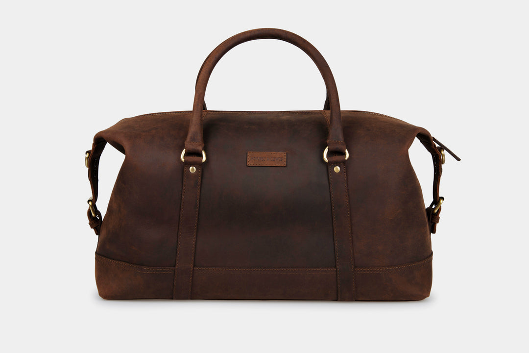 Mens brown holdall shop